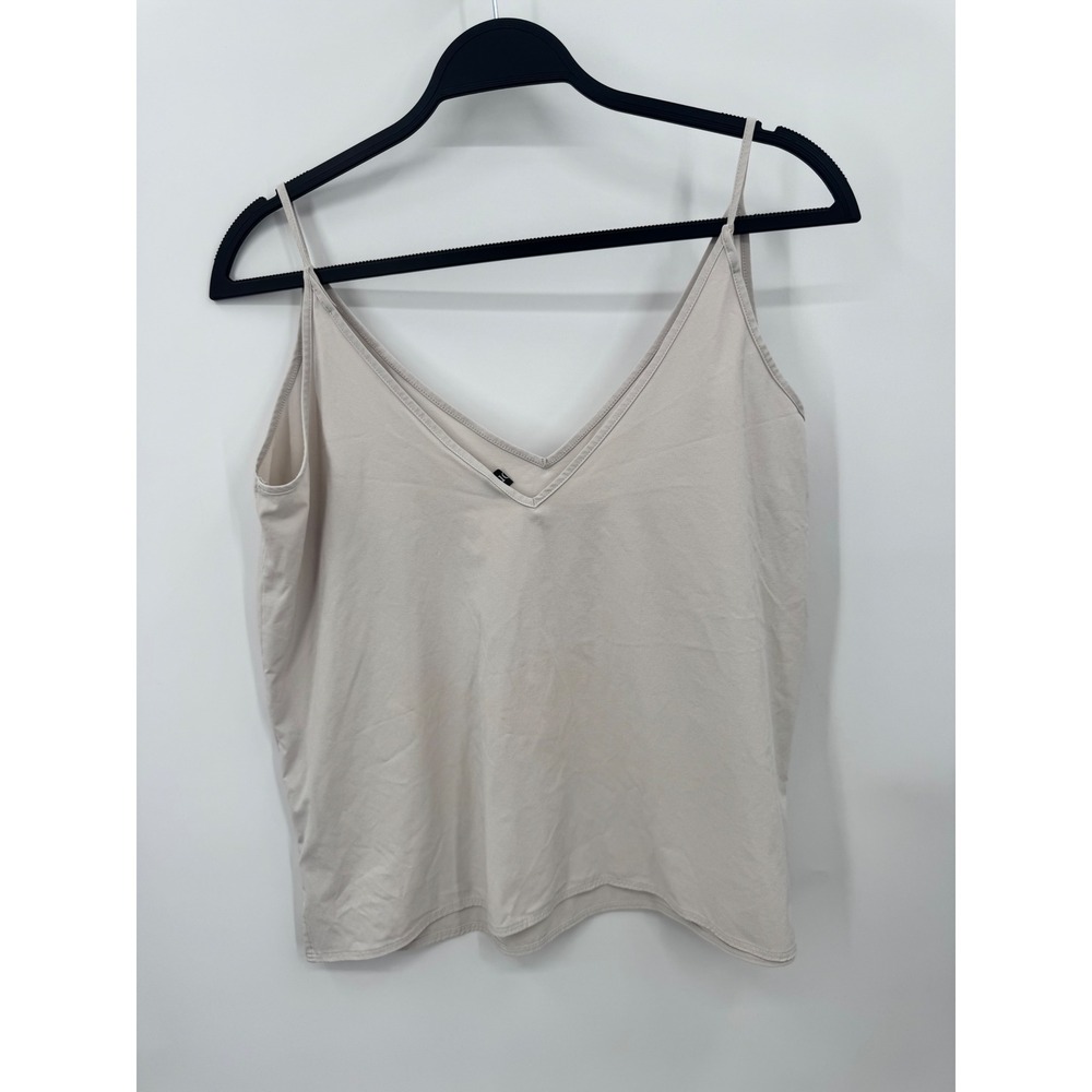 Vuori Villa Cami Women L Tan V-Neck Straps Shortened - Picture 7 of 11